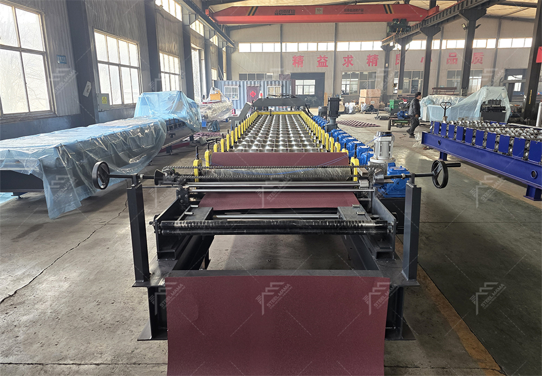 tile roof sheet machine