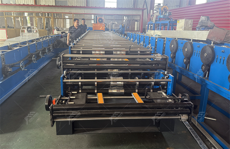 double layer roofing sheet forming machine