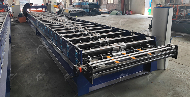 trapezoidal metal roll forming machine
