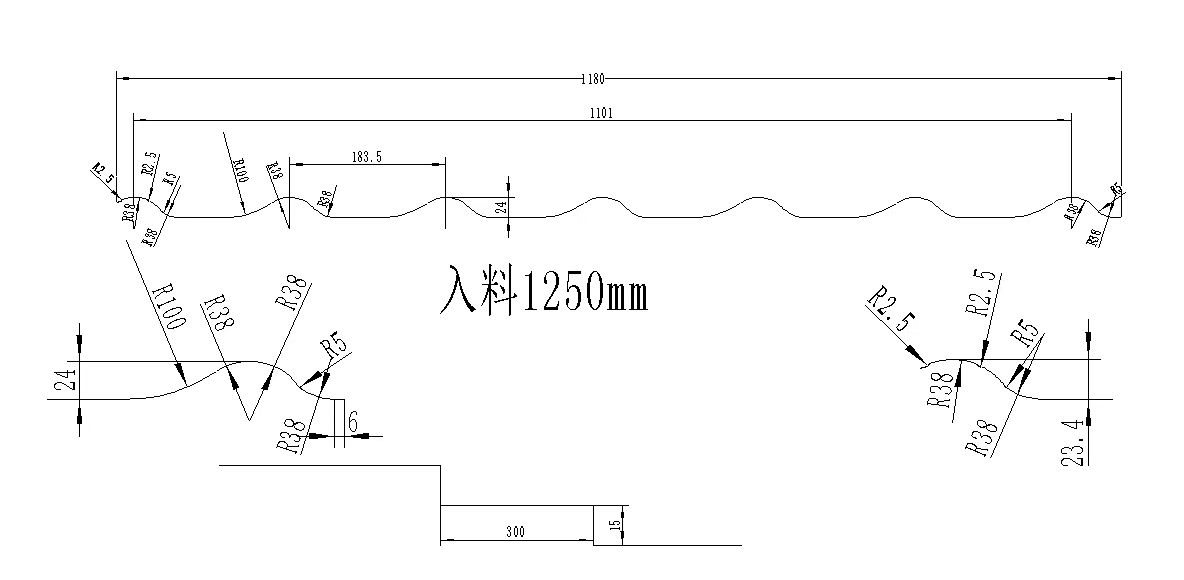 确认版型图